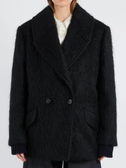 Sale - Opeala Messy Hair Coat in Women Overalls & Jumpsuits | Outerwear