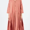 Online - Pleated Collar Dress TC in Women Dresses