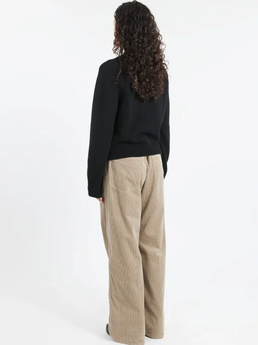 Online - Plain Saddle Sleeve Crewneck in Women Tops & Blouses | Knitwear
