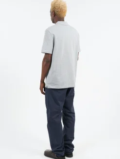 Fashion - Carter Polo in Heathered Grey Polos