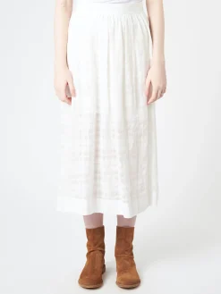 New - Ravenna Longue Skirt in Ecru Women Skirts | Overalls & Jumpsuits