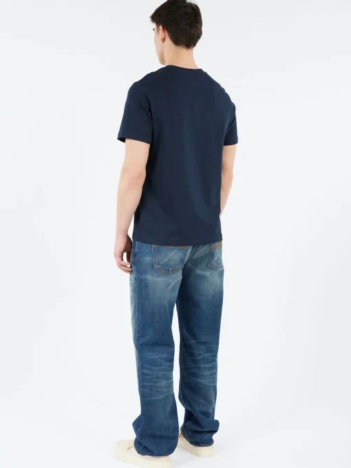 Clearance - Standard Rue Madame T-Shirt in Dark Navy and Ecru T-Shirts