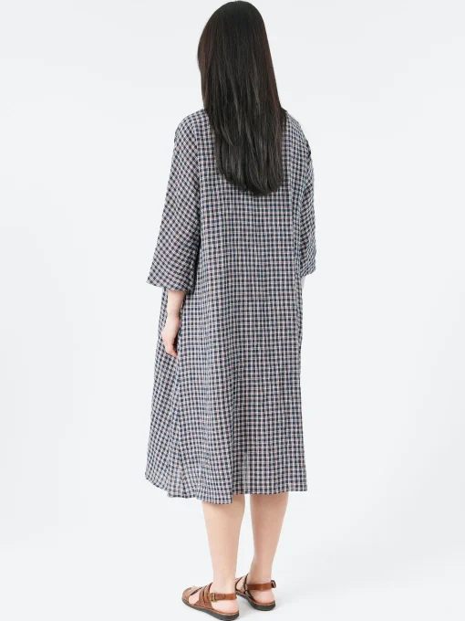 Discount ApuntoB - P1959 Dress in Denim Poppy Women Dresses