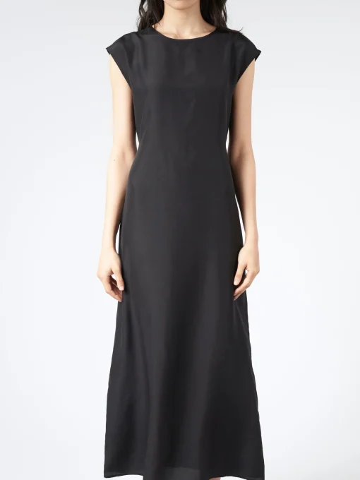 Clearance - Tessa Dress in Nero Women Overalls & Jumpsuits | Dresses