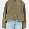New - Short Coverall Jacket in Women Outerwear