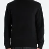 Sale - 9g Wool Turtleneck in Black Knitwear
