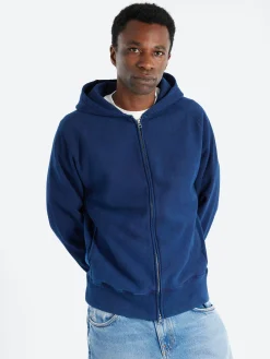 Online - Zip Hoodie in Indigo Sweatshirts