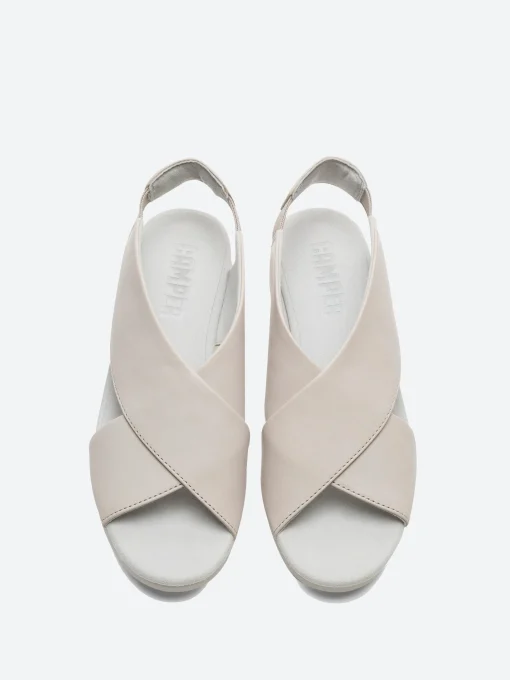 Fashion - Balloon Sandals in Off White Women Overalls & Jumpsuits | Sandals
