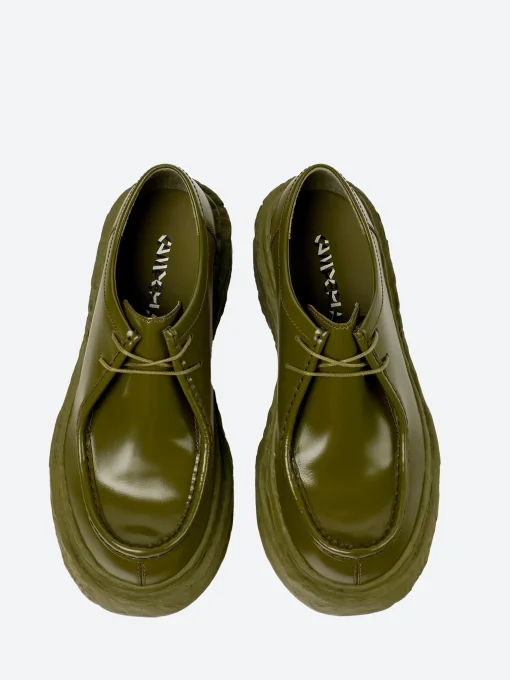 Sale Camper - Lab Vamonos Wallabee in Olive Green Women Shoes
