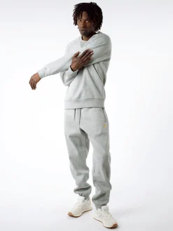 Best - Chase Sweatshirt in Grey Heather/Gold Sweatshirts