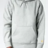 Best - Hooded Chase Sweatshirt in Grey Heather/Gold Sweatshirts