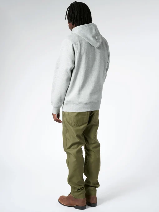 Best - Hooded Chase Sweatshirt in Grey Heather/Gold Sweatshirts