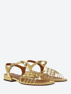 Outlet - Tante in Gold Citroen Women Overalls & Jumpsuits | Sandals