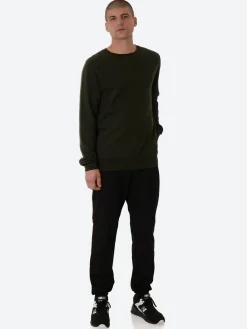 Clearance - Classic Organic Crew in Hunter Green Sweatshirts