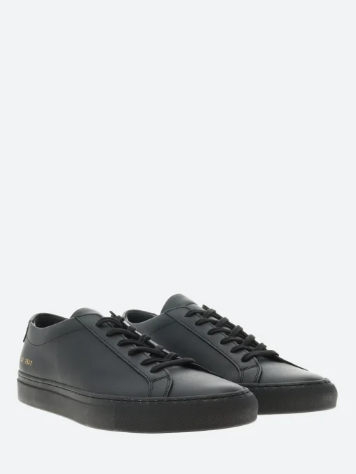 New - Achilles Low in Black Sneakers