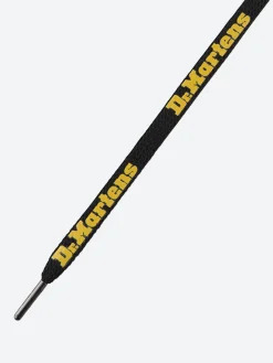 Outlet - 55 Inch Flat Shoe Laces in Black and Yellow Clothing & Shoe Care | Shoe Care