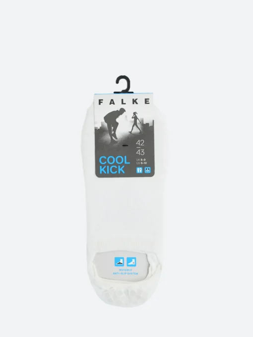 Hot - Cool Kick No-Show Socks in White Socks