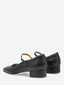Hot - Bell Mary Jane in Nero Nappa Women Shoes | Heels