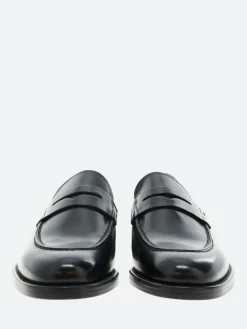 Discount - Massimo in Nero Vitello Shoes | Loafers