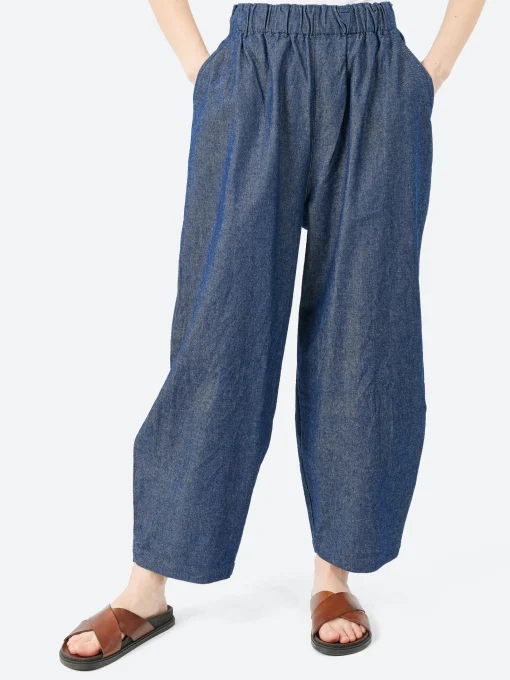 Clearance - Denim Volume Pants in Women Pants | Denim