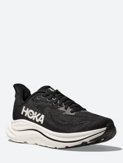 Discount One One - Women's Clifton 10 in Black and White Women Sneakers