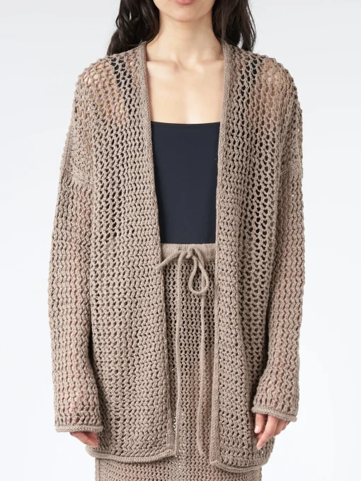 Hot - Big Net Cardigan in Women Tops & Blouses | Knitwear