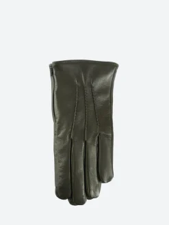 Sale - 1363 Nappa Short Glove in Olive Gloves