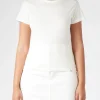 Outlet - Women's Relaxed T-Shirt in White Women Tops & Blouses | T-Shirts