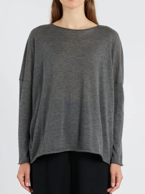 Sale - Boat Neck Pullover in Women Tops & Blouses | Knitwear