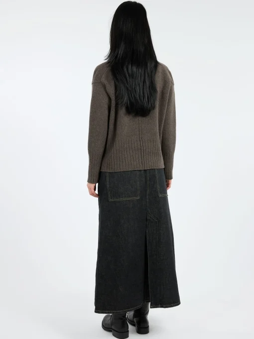 New - Cashmere Blend Turtleneck in Women Tops & Blouses | Knitwear