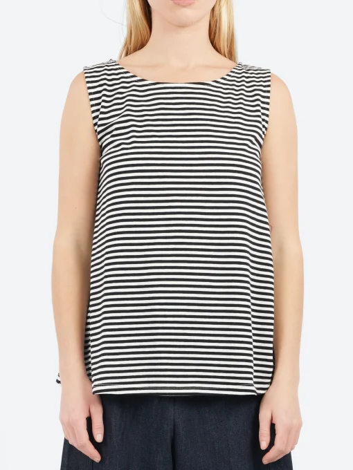 Sale - A-Line Stripe Tank Top in Women Tops & Blouses