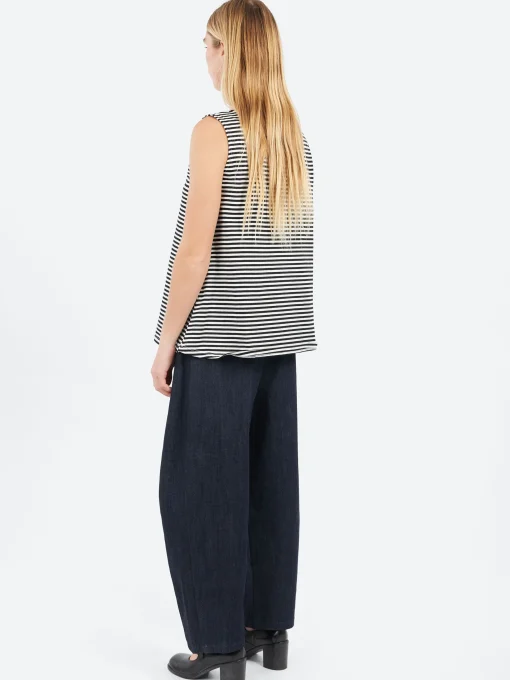 Sale - A-Line Stripe Tank Top in Women Tops & Blouses