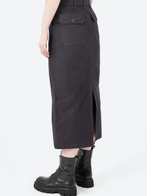 Fashion - Baker Skirt in Charcoal Grey Women Skirts