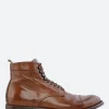 Clearance - Anatomia 16 Lace-Up Boots in Cuoio Bufalo Boots