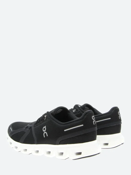 Online - Men's Cloud 6 in Black and White Sneakers