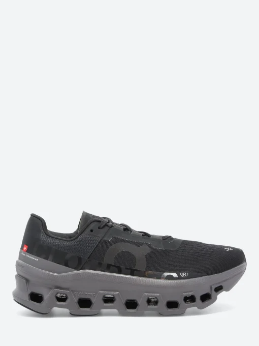 Online - Women's Cloudmster in Black and Magenta Women Sneakers