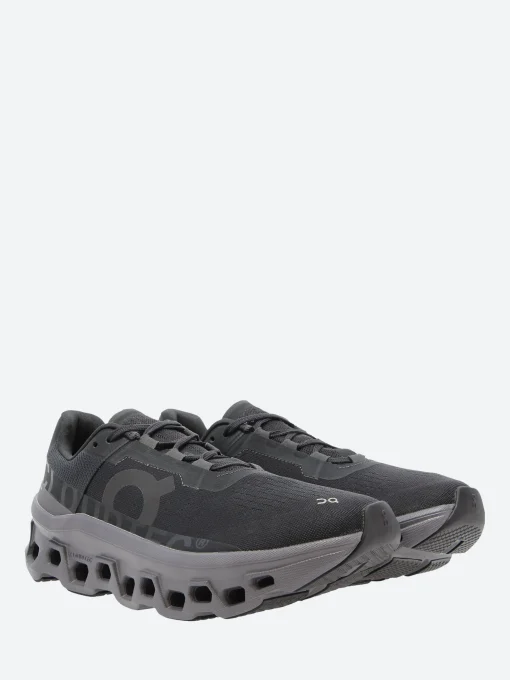 Online - Women's Cloudmster in Black and Magenta Women Sneakers