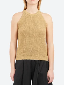 Online - Knit Tank in Tobacco Women Tops & Blouses