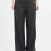 Online - Wide Leg Trousers in Anthracite Women Pants | Overalls & Jumpsuits