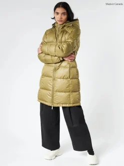 Discount - Lucia Hooded Down Puffer Jacket in Women Outerwear