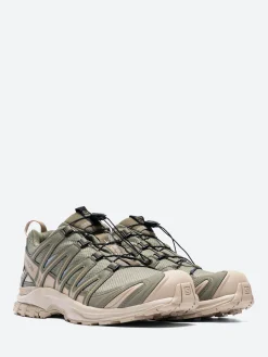 Fashion - XA PRO 3D GORE-TEX in Deep Lichen Green, White Pepper and Silver Cloud Women Sneakers | Sneakers