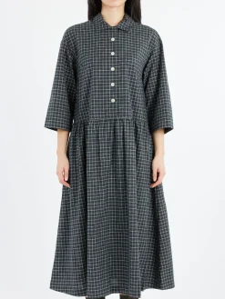 Clearance - Graph Check Shirt Dress in Women Overalls & Jumpsuits | Dresses