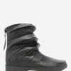 Outlet - Sport Puffer in Black Sat Women Boots
