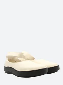 Clearance - Swan Lake in White with Black Sole Women Overalls & Jumpsuits | Sandals