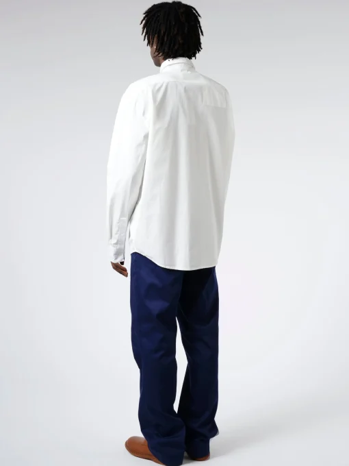 Clearance - Paysage Shirt in Off White Button-Ups