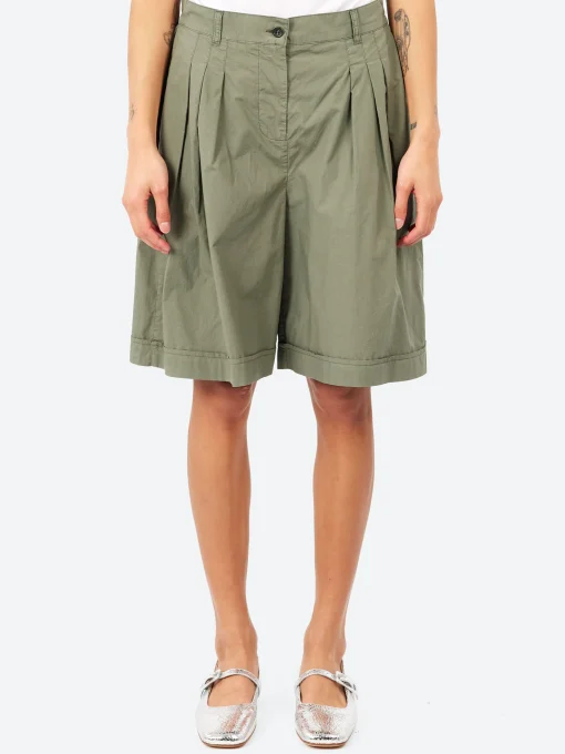 Outlet YMC - Long Walking Short in Women Shorts